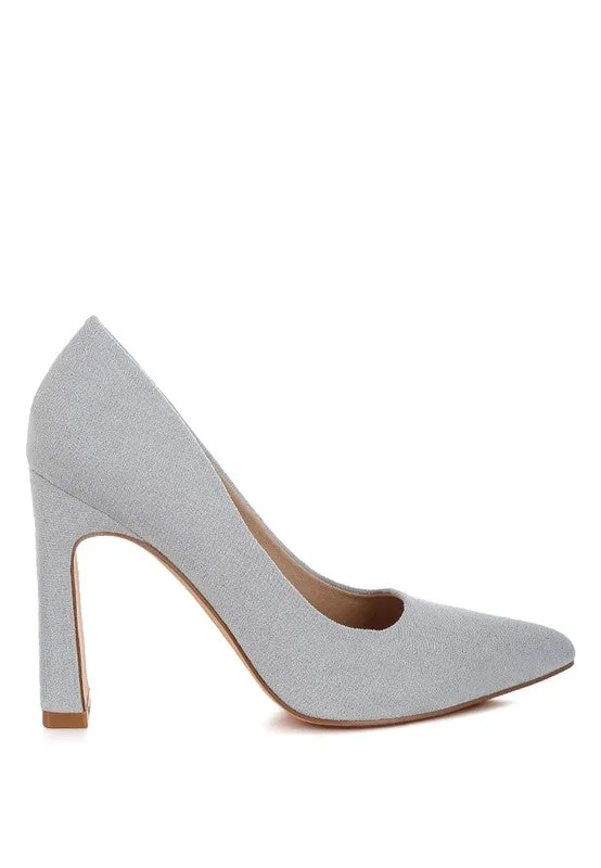 Uboa Slim 4" Block Heel Pumps