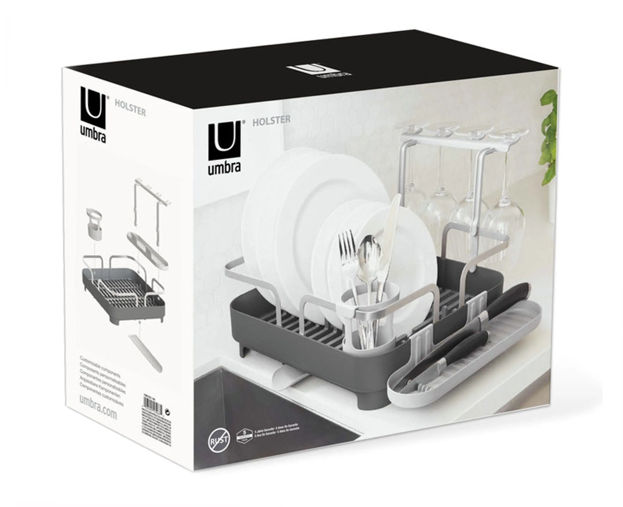 Umbra Holster Dish Rack White UMB1008163660