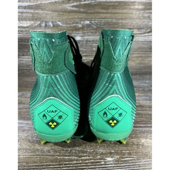 Under Armour UA Highlight MC Football Cleats Classic Vapor Green Men's 9‎ NWOB