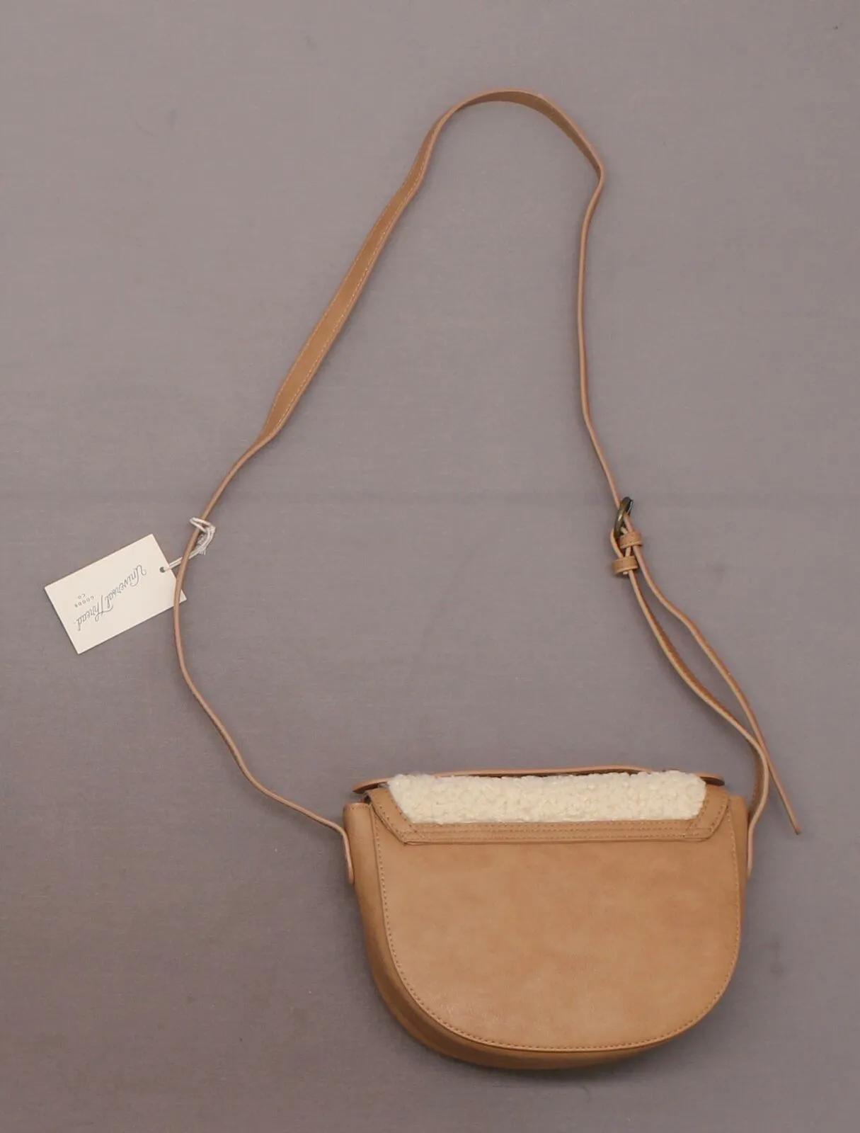 Universal Thread Faux Fur Saddle Handbag