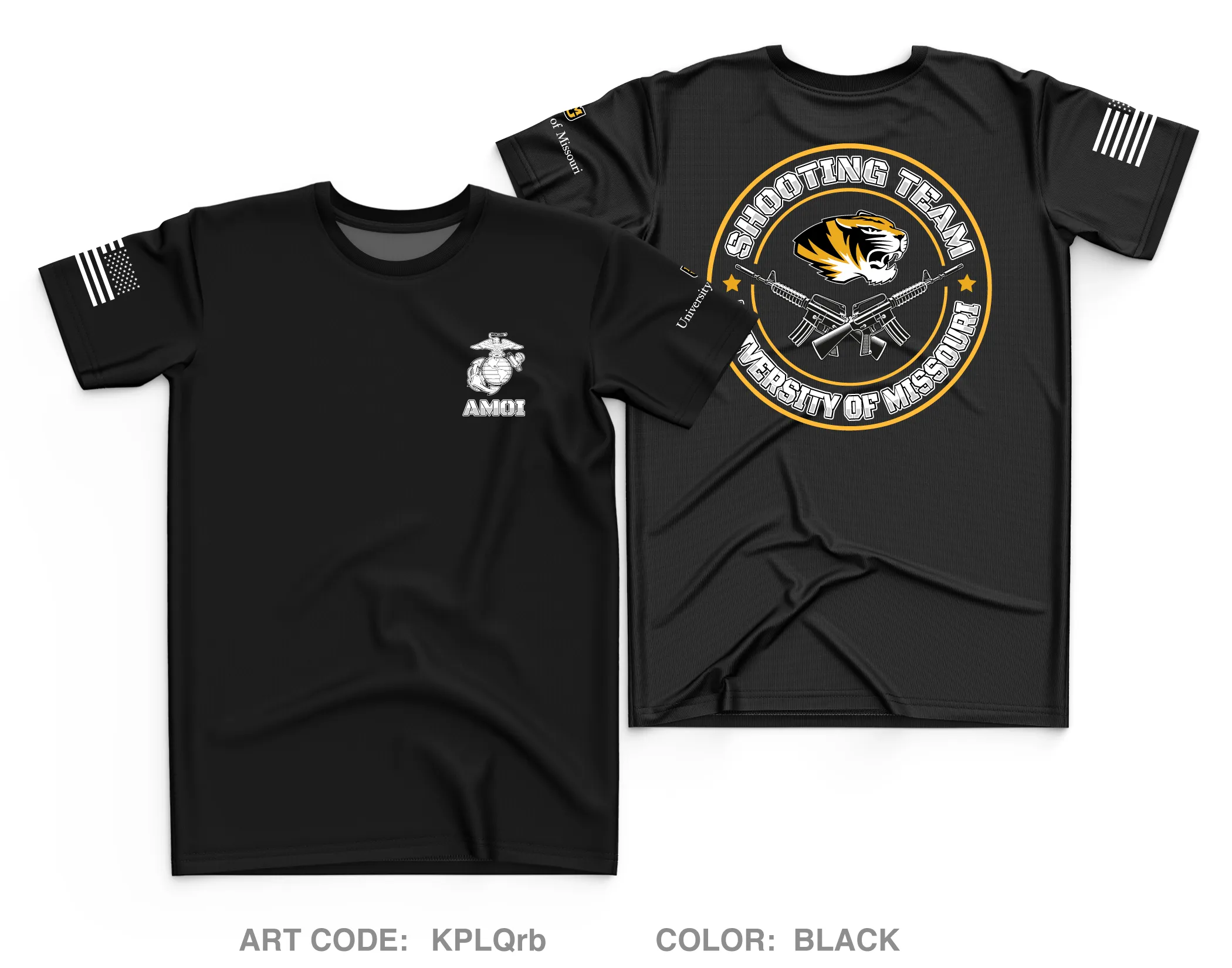 University of Missouri NROTC Core Men's SS Performance Tee - KPLQrb