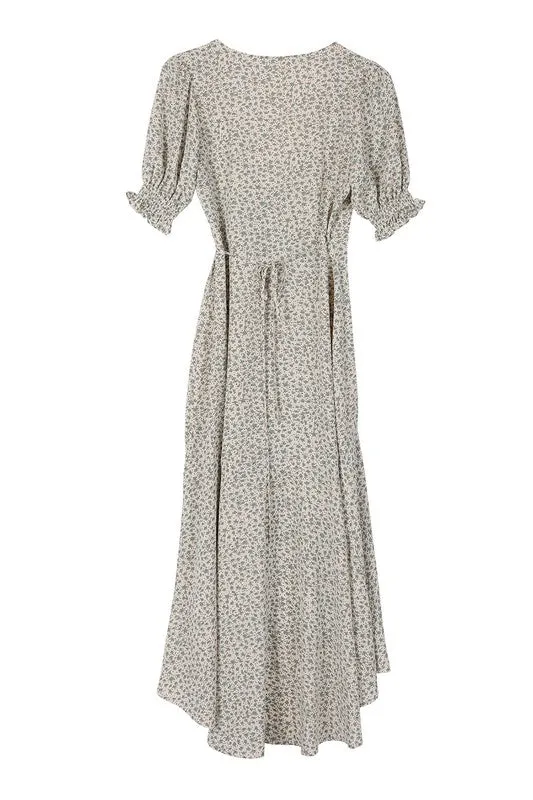 V-Neck Wrap Dress