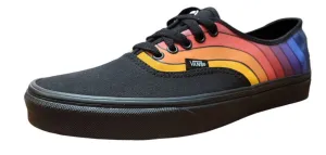 VANS Men's Black Authentic Refract Low Top Canvas Sneakers Size US 10.5 NWB