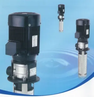 Vertical multistage, Immersion type, centrifugal pump (stainless steel) - Pumpco SGP- YDL type