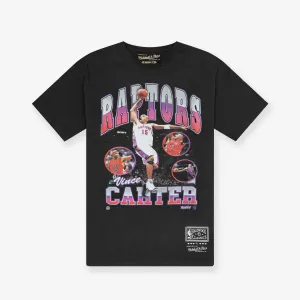 Vince Carter Toronto Raptors Photo Player Tee - Faded Black
