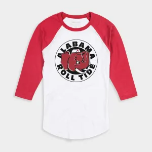 Vintage-Inspired "Roll Tide" Alabama Baseball Tee
