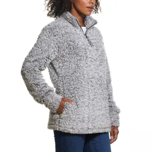 Weatherproof Vintage Women's 1/4 Zip Faux Fur Cozy Fleece Jacket