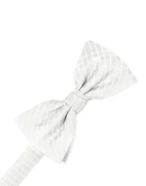 White Palermo Kids Bow Tie