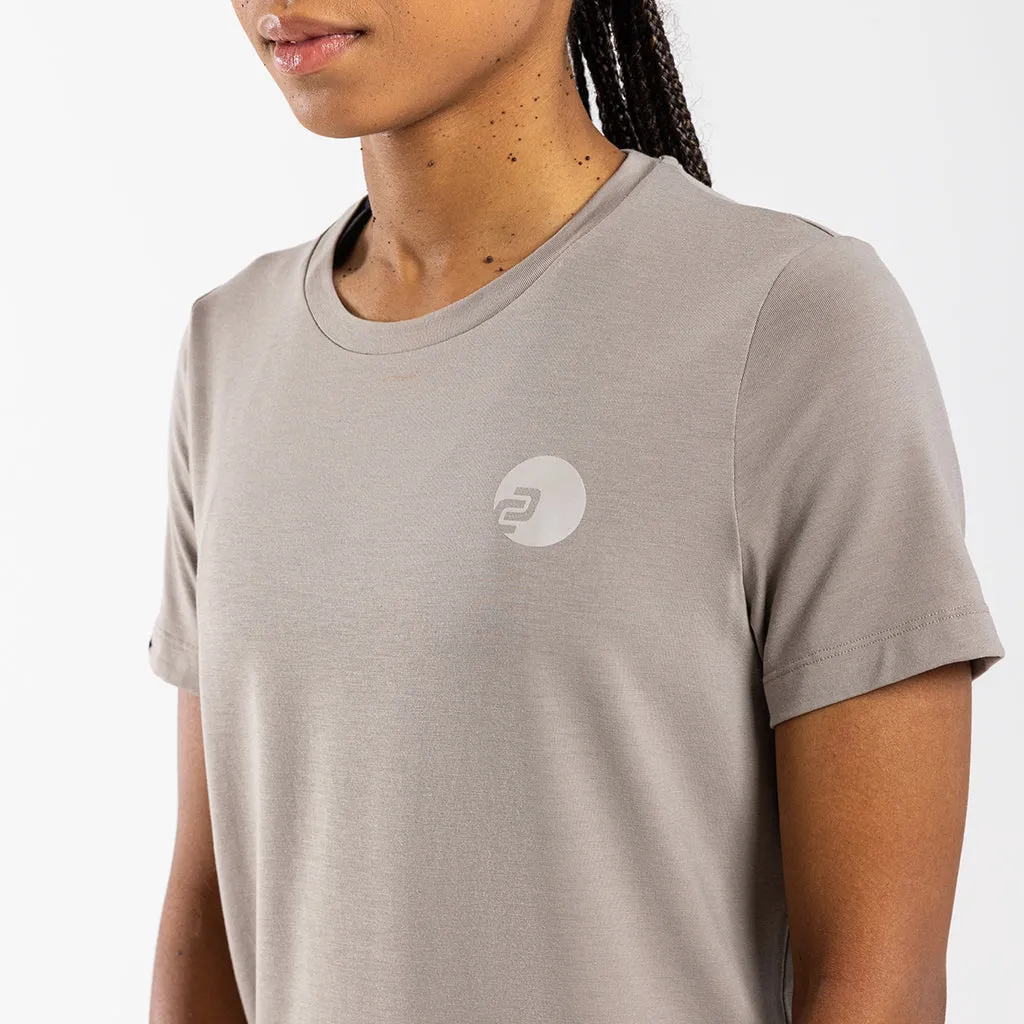 Women's Core Casual T Shirt (Stone)