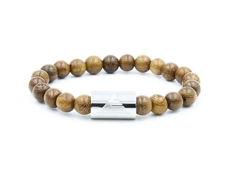 Wood Bracelet - Dark Brown