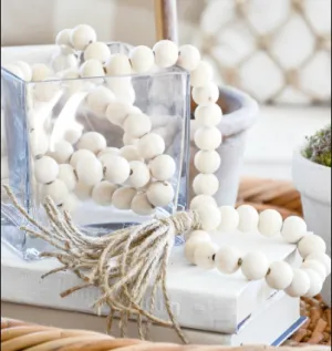 Wooden Ball Garland
