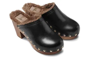 WOODPECKER SHEARLING - Black