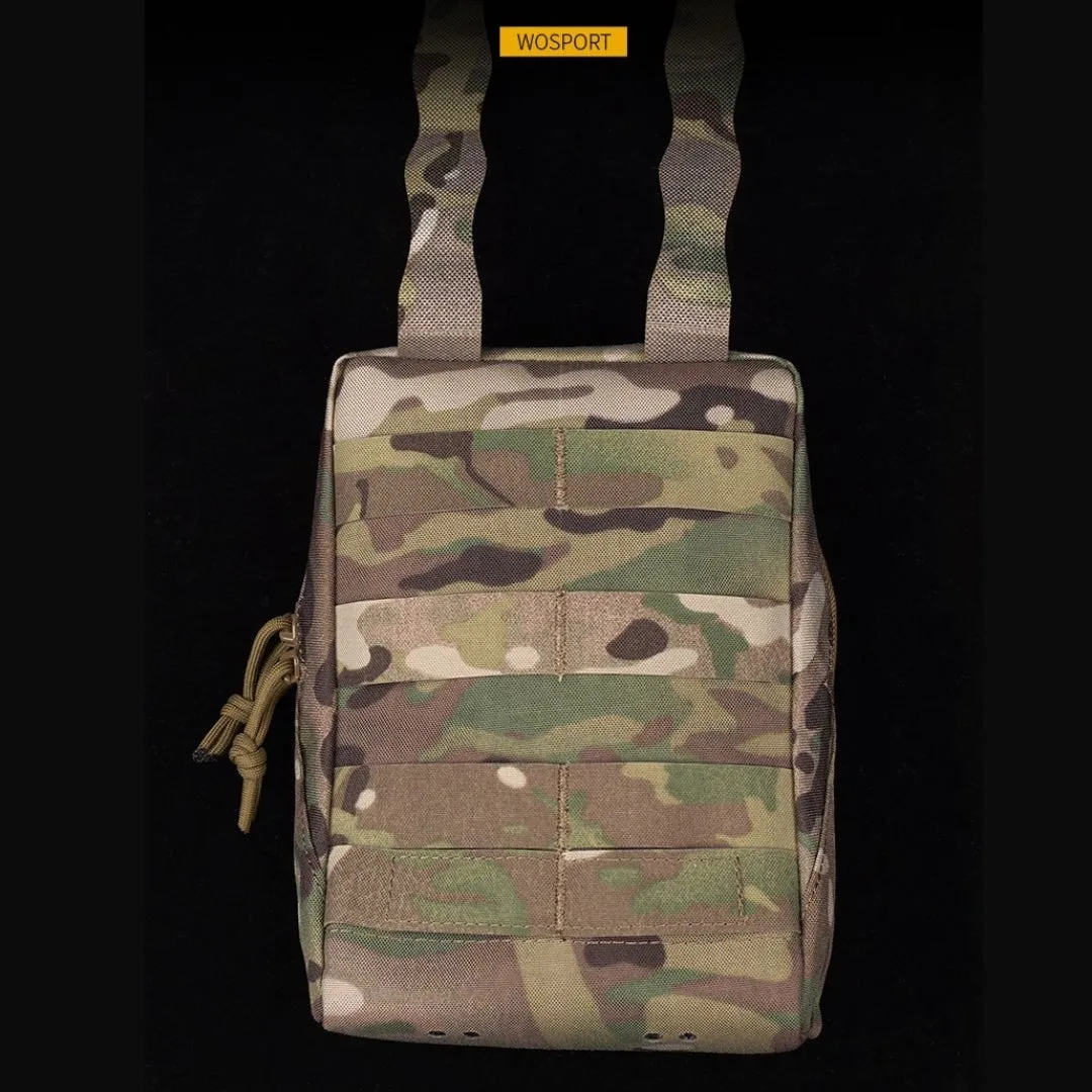 WST Multifunctional Molle Pouch GP with Zipper - Coyote