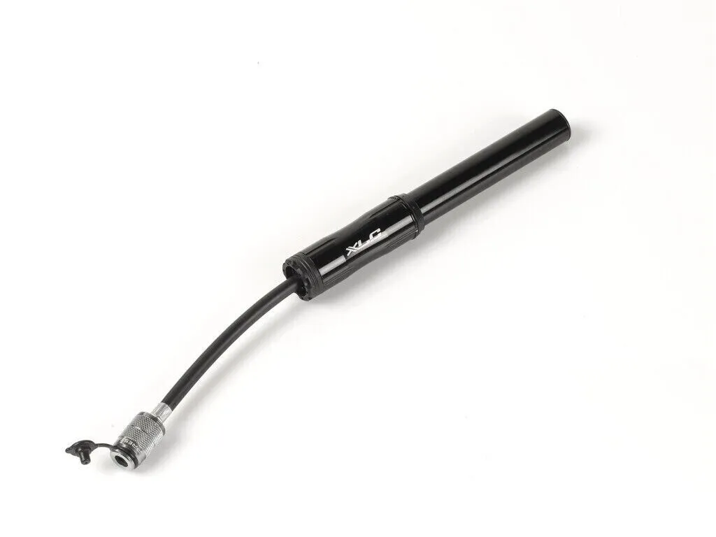 XLC PU-A09 Dual Valve Extra Slim Mini Pump - Black