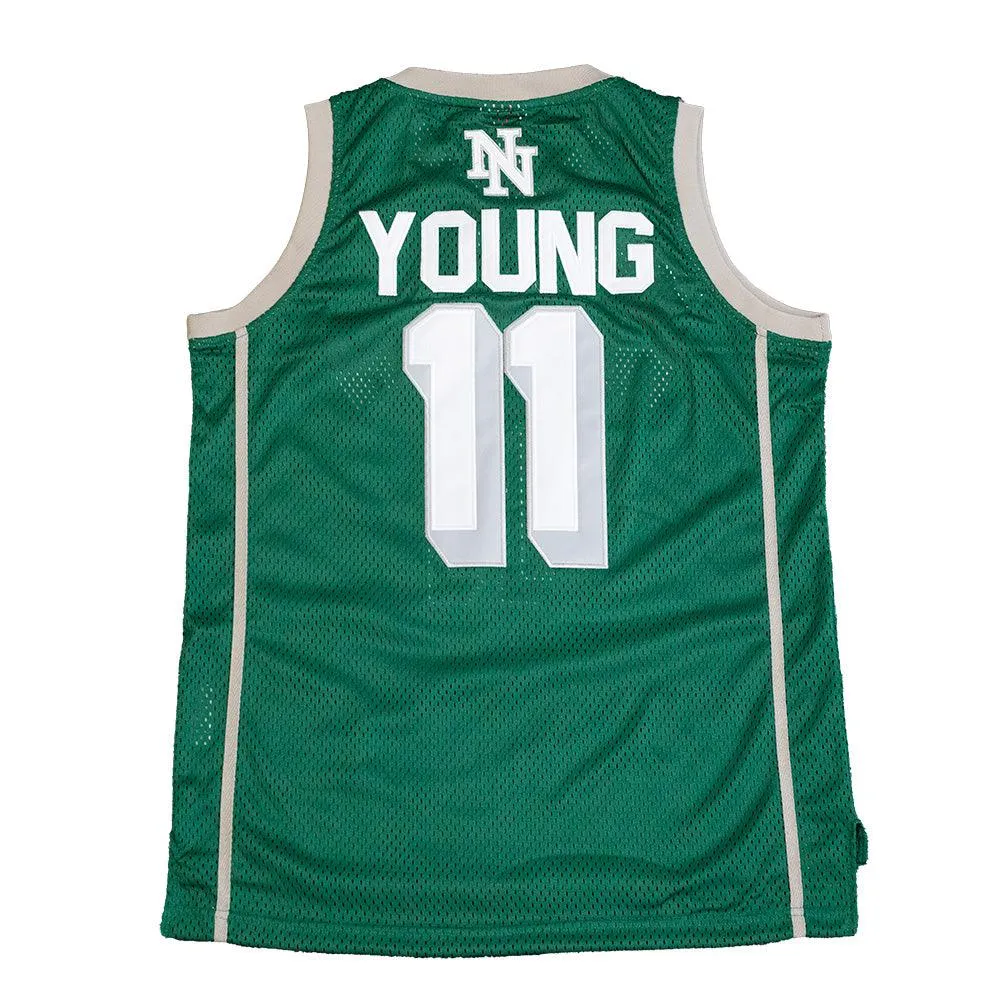 YOUTH TRAE YOUNG HIGH SCHOOL BASKETBALL JERSEY (GREEN)